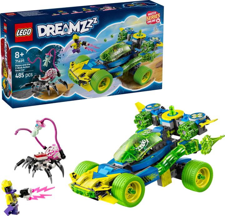 Immagine prodotto LEGO Mateo mit dem Z-Blob Action-Rennwagen (71491, LEGO Dreamzzz)