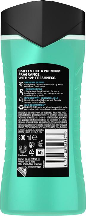 Produktbild AXE Duschgel Bergamot 300 ml (300 ml)