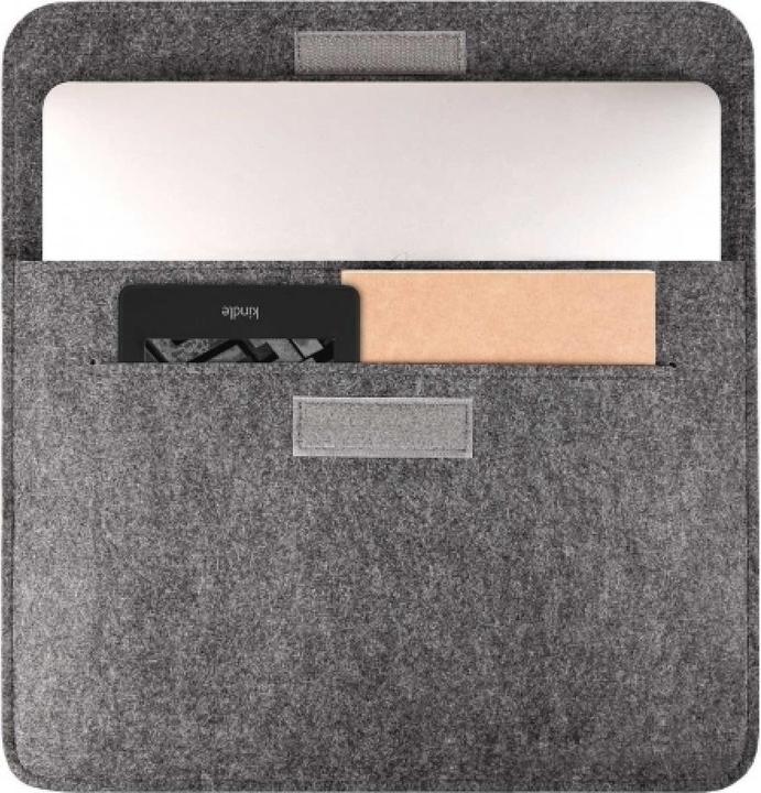 Image du produit Screenguard 2-in-1 Felt Sleeve Sacoche pour Macbook & Notebook 13.3" en feutre (13", Apple)