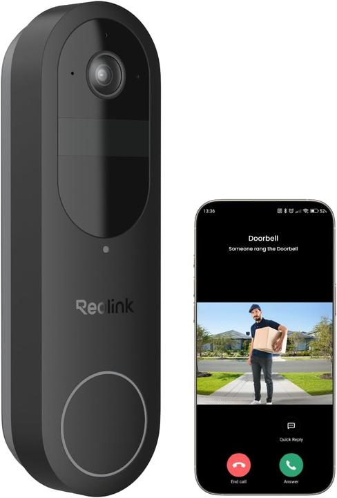 Actual product image Reolink D340B 2K+ WiFi Video Doorbell (Wi-Fi)
