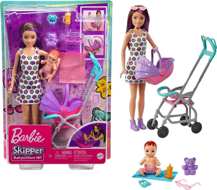 Image du produit Barbie Skipper Babysitters