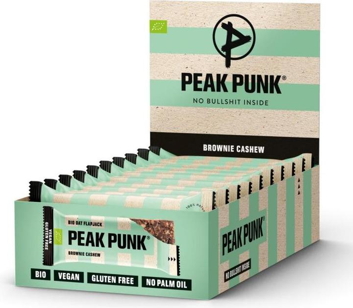 Immagine prodotto Peak Punk Brownie e anacardi (Anacardo, Brownie, 1 pz., 60 g)