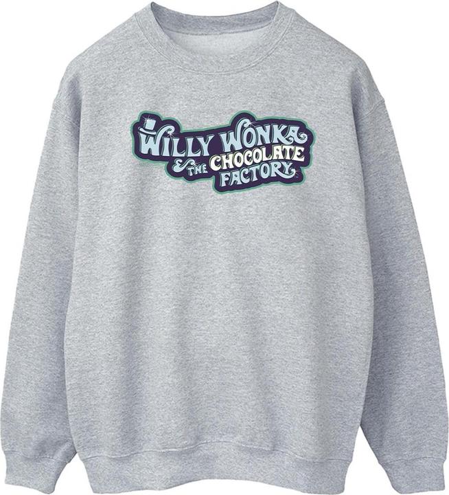 Produktbild Willy Wonka & the Chocolate Factory Chocolate Factory Logo Sweatshirt (XXL)