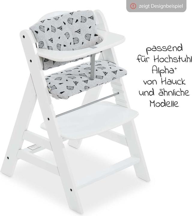 Produktbild Hauck Highchair Pad Deluxe Nordic Grey