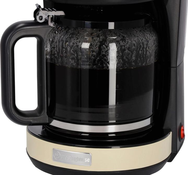 Actual product image Westinghouse Coffee Maker Retro 10 cups 1,25l glass jug