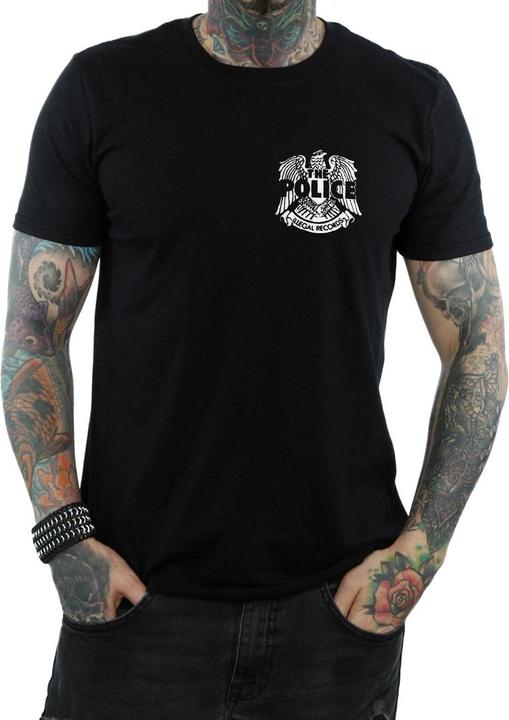 Produktbild The Police Illegal Records Eagle Chest TShirt (XL)