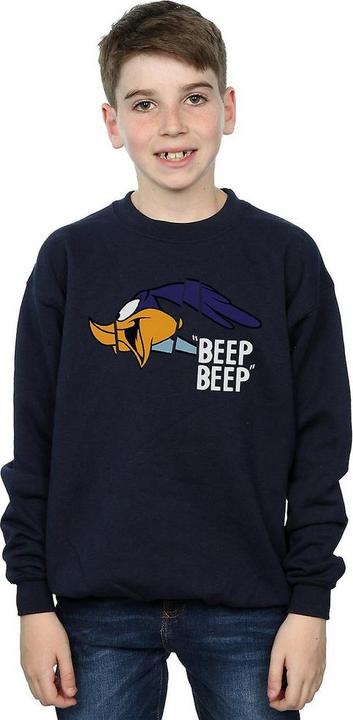 Immagine prodotto Looney Tunes Felpa in cotone Beep Beep Road Runner per ragazzi (152, 158)