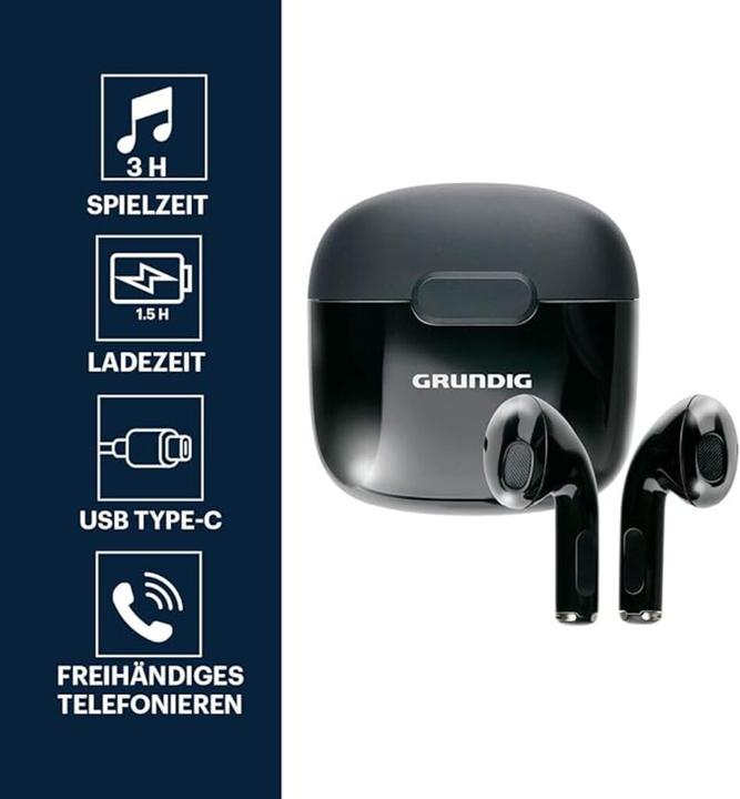 Produktbild Grundig Ohrstöpsel TWS 200mAh (3 h, Kabellos)
