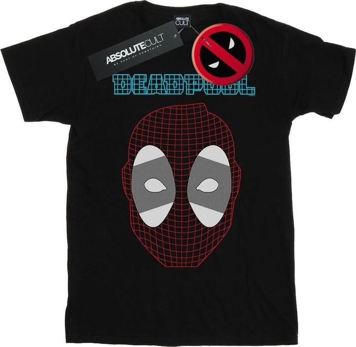 Immagine prodotto Deadpool Mesh Head Maglietta Uomo (4XL)