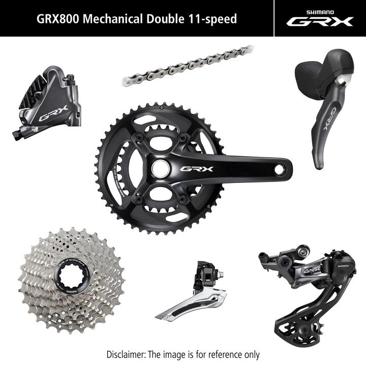 Shimano GRX 810 11 SPEED 170 mm, 11-32T