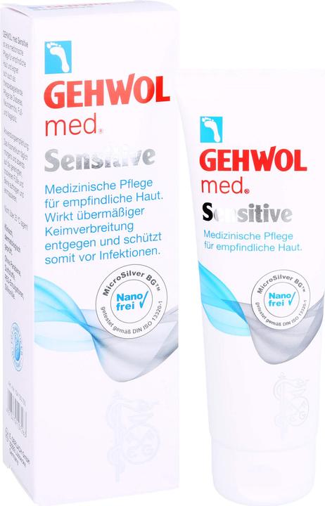 Produktbild Gehwol med Sensitive (Fusscrème & Fussgel, 125 ml)
