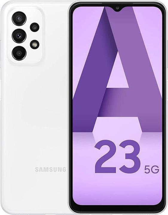 Actual product image Samsung Galaxy A23 5G (128 GB, White, 6.60", Dual SIM, 50 Mpx, 5G)