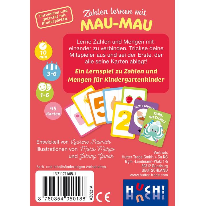 Image du produit 405018 - Apprendre les nombres avec Mau-Mau - Nombres et quantités (Allemand)