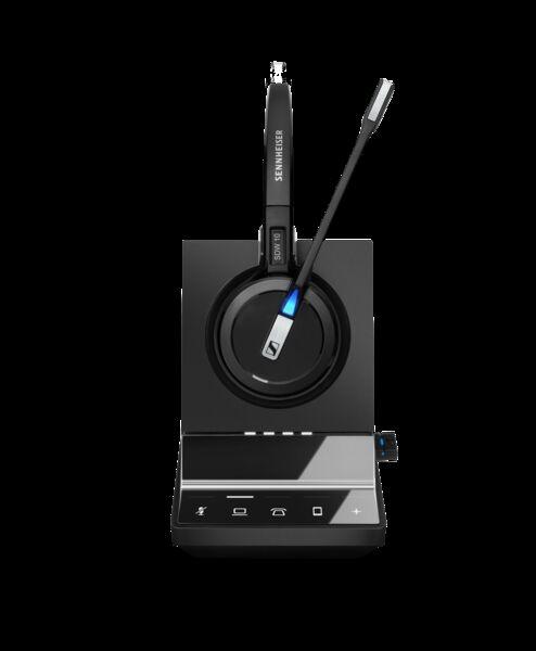 Actual product image EPOS IMPACT SDW 5036T EU/UK/AUS Wireless DECT Headset monaural with base station for phone mobile an (Wireless, USB-A)