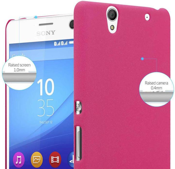 Image du produit Cadorabo Couverture rigide Frosty Cover (Sony Xperia C4)