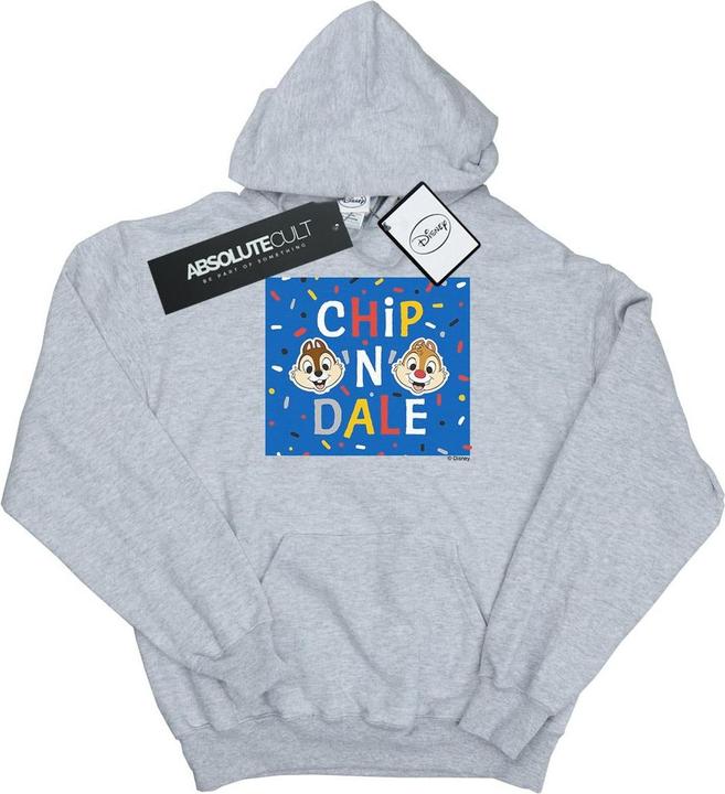 Disney Chip N Dale Blue Frame Kapuzenpullover (XL)