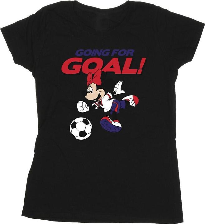 Immagine prodotto Disney Minnie Mouse Going For Goal Maglietta Donna (XL)