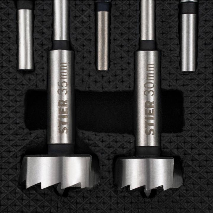 Produktbild Stier Forstnerbohrer-Set, 5-teilig (15, 20, 25, 30, 35 mm) (15, 20, 25, 30, 35 mm)