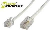 Image du produit MicroConnect RJ11-RJ45 3M M/M Blanc
