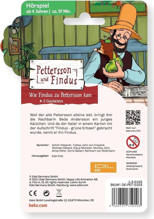 Produktbild Kekz Pettersson und Findus - Audio Chip (Deutsch)