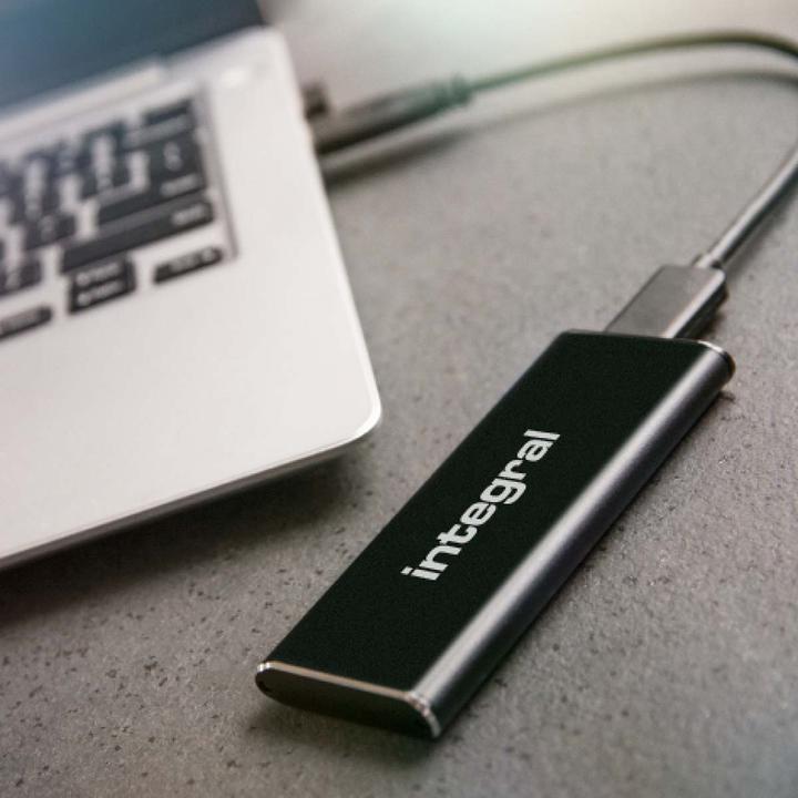 Produktbild SlimXpress Portable SSD 500 GB Schwarz (500 GB)