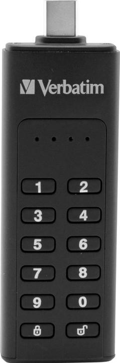 Produktbild Verbatim Keypad Secure (128 GB, USB-C, USB 3.1)