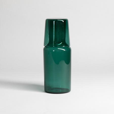 Immagine prodotto Hario Colors Night Karaffe - 600ml Karaffe mit 280ml Glas grün (0.60 l)