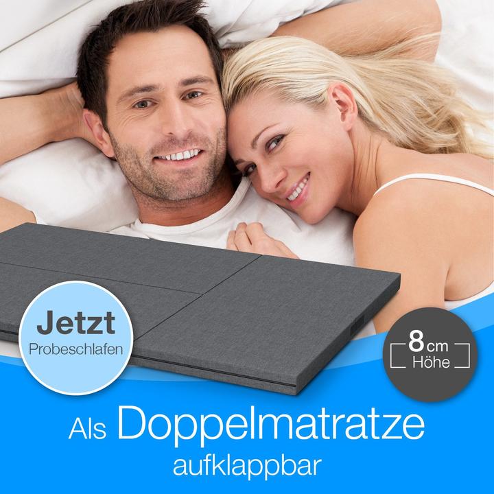 Image du produit Bestschlaf Matelas pour invités (140 x 200, Noyau de mousse)