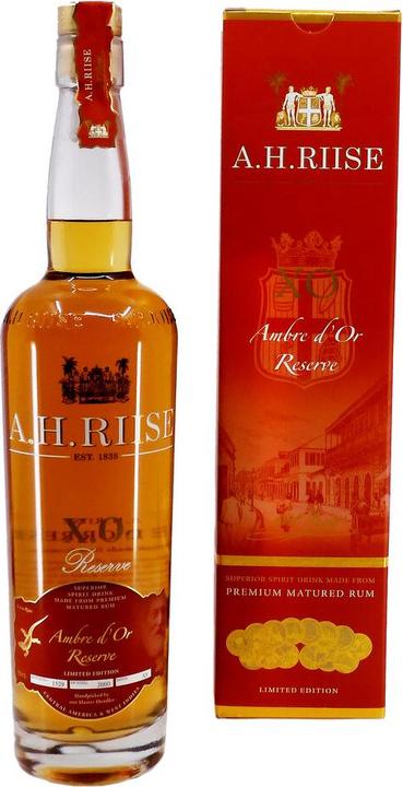 Produktbild A.H.Riise X.O. Ambre d'Or Reserve Rum (1 x 70 cl)