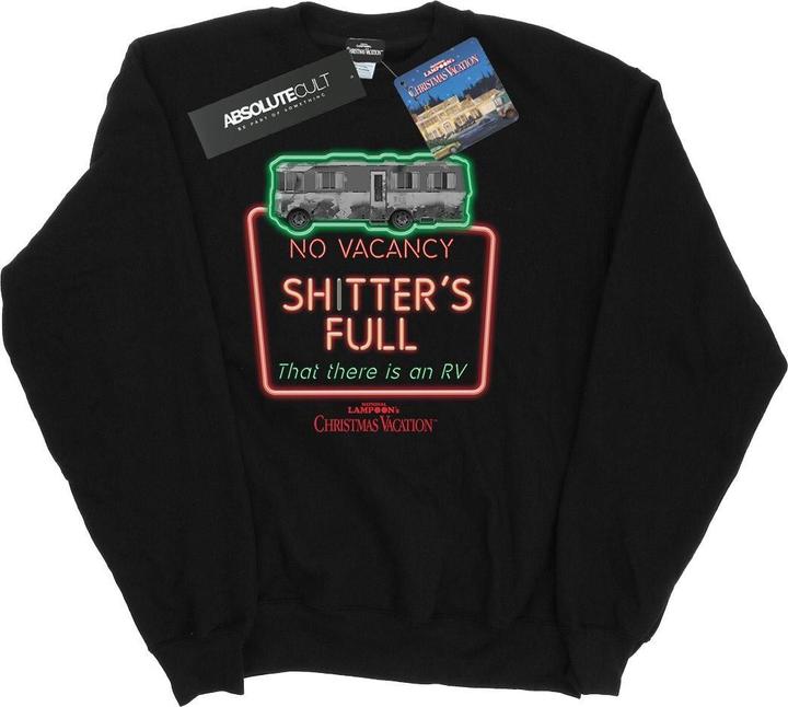 Immagine prodotto National Lampoon´s Vacation National Lampoon's Christmas Vacation Greyscale No Vacancy Felpa Uomo (XXL)