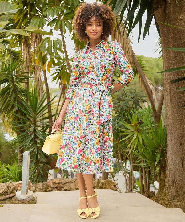 Produktbild Joe Browns Vibrant Floral Button Shirt Dress (40)