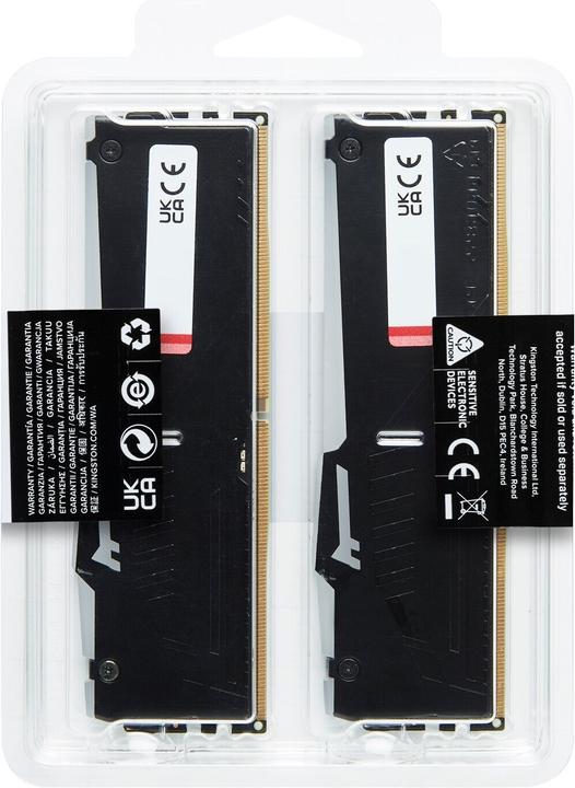Produktbild Kingston Fury Beast RGB (2 x 16GB, 5600 MHz, DDR5-RAM, DIMM)