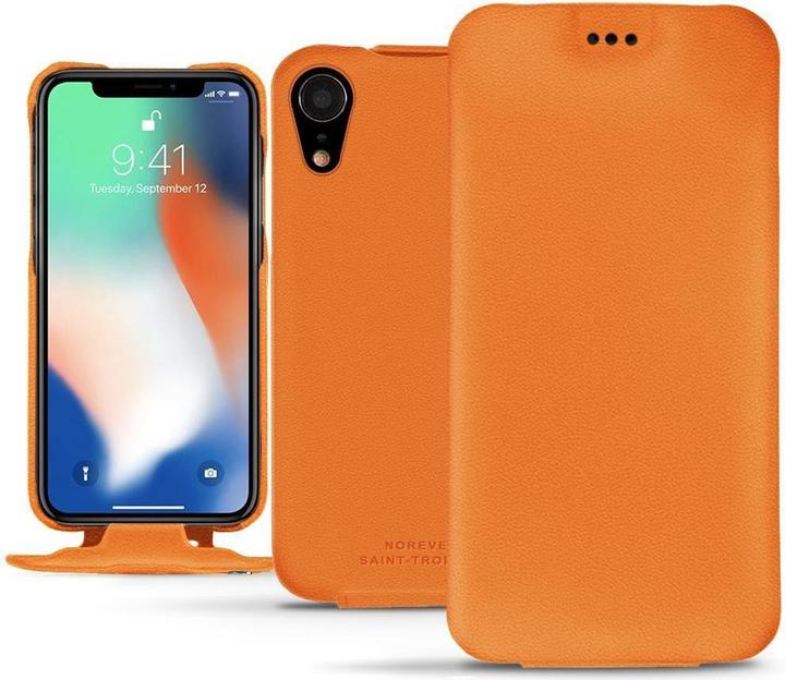 Actual product image Noreve Leather cover vertical (Apple iPhone XR)