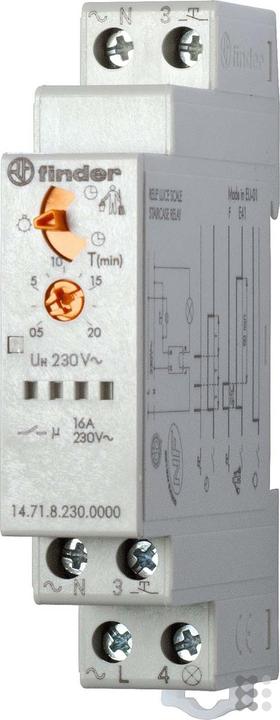 Finder Treppenlichtautomat 1-Schliesser 16A