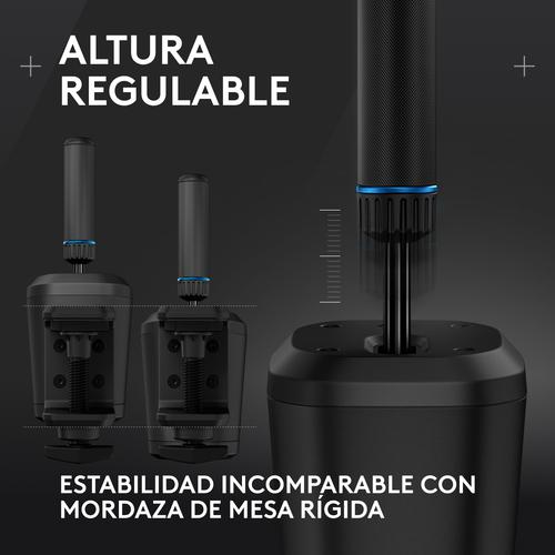 Image du produit Logitech Rs Shifter And Handbrake Black (PC, Xbox Series S, Xbox Series X, PS4, PS5, Xbox One S, Xbox One X)