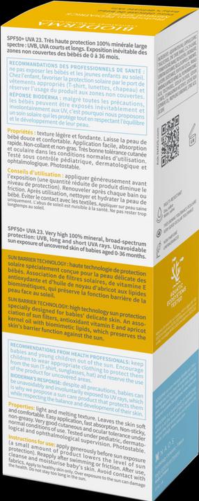 Produktbild Bioderma Photoderm Pediatrics Mineral SPF50+ (Sonnencreme Gesicht, SPF 50, 50 ml, 50 g)