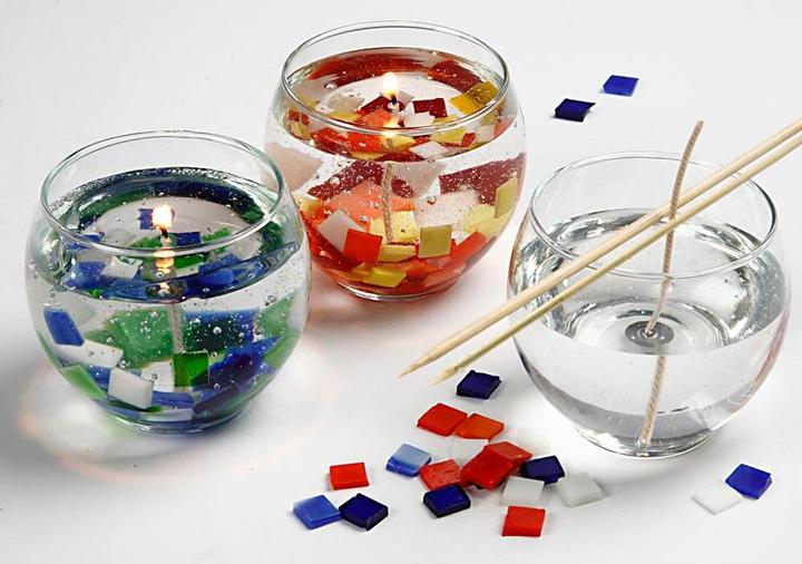 Immagine prodotto Creativ Company Kerzengefäss 12 Stück, Verpackungseinheit: 12 Stück