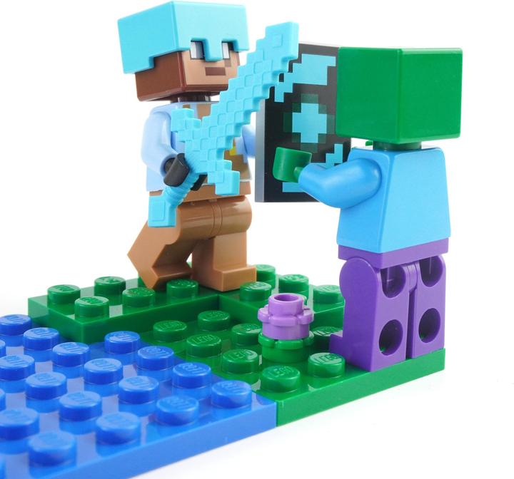 Produktbild LEGO Original Minecraft Mix - gemischte Steine - 250 Stueck (LEGO Zubehör)