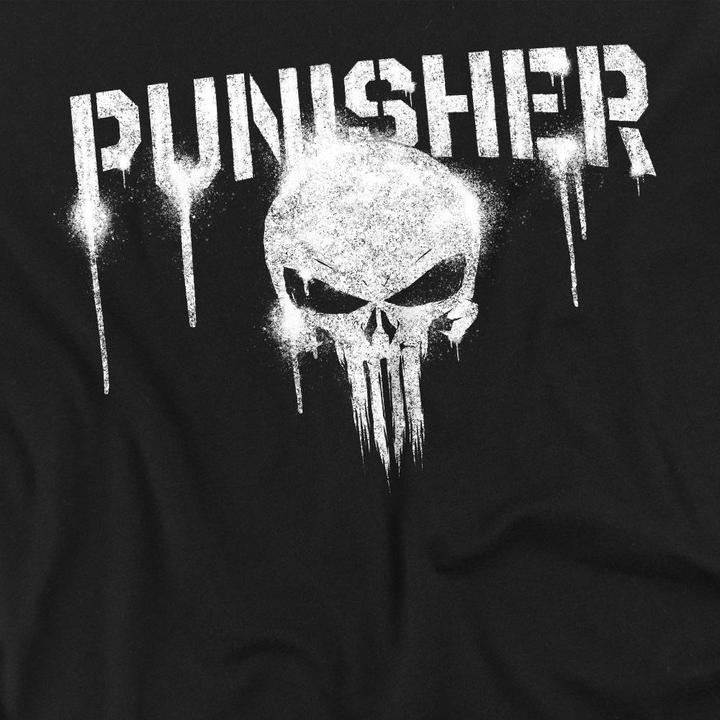 Actual product image The Punisher Mens Logo T-Shirt (4XL)