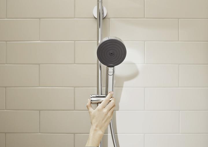 Produktbild hansgrohe Showerpipe 260 1jet mit ShowerTablet Select 400 Dito: mit EcoSmart