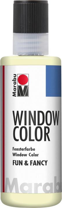 Produktbild Marabu Window Color Fun & Fancy (Nachtleucht-gelb, 80 ml)