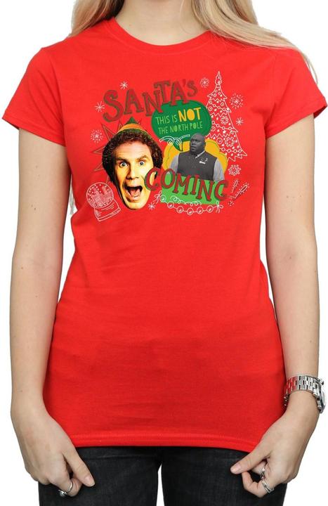 Immagine prodotto Elf North Pole Maglietta Donna (S)