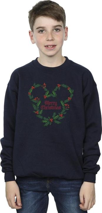 Immagine prodotto Disney Mickey Mouse Merry Christmas Holly Felpa Ragazzi (140, 146)
