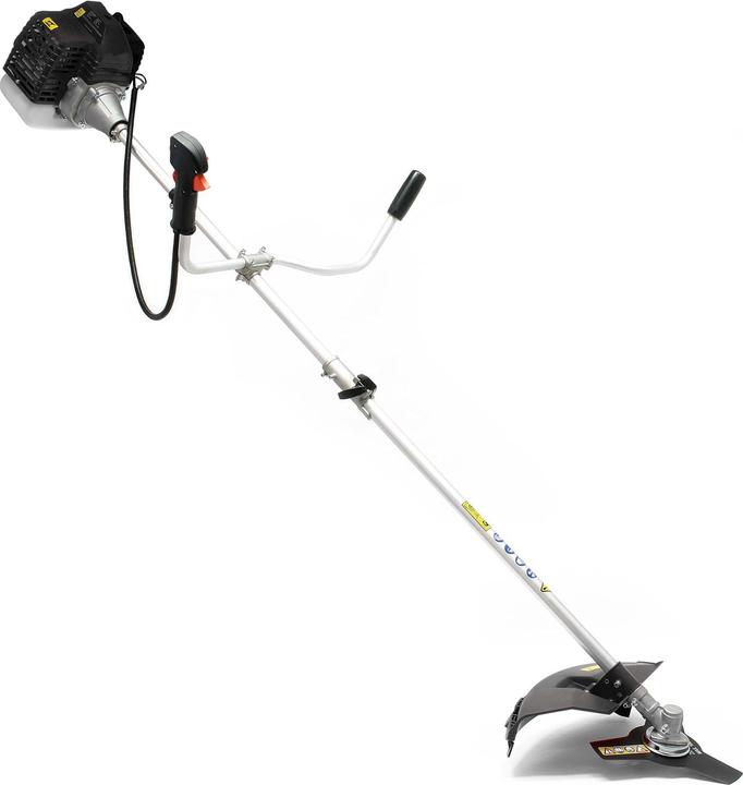 Immagine prodotto Wiltec Tagliaerba 2in1 a benzina 1,76 CV Decespugliatore Decespugliatore Tagliaerba (Filo di taglio, Lama per taglio metalli)
