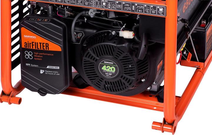 Produktbild Daewoo Power Products LPG-Benzin Stromerzeuger DUAL-FUEL (6000 W, 30 l)