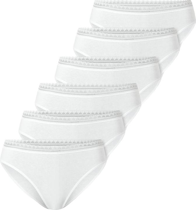 Actual product image Schiesser 6-pack 95/5 Modern Cotton Rio briefs (42, XL, pack of 6)
