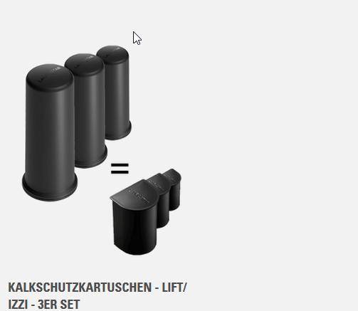 Laurastar Kalkschutzwasserfilter - Lift - 3er Pack (3 x)
