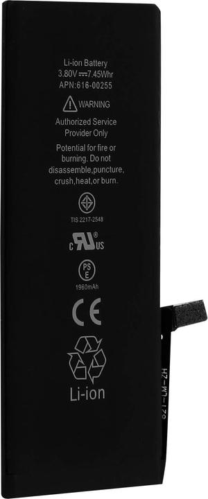 Immagine prodotto Clappio 1960 mAh batteria sostitutiva 3.8V adatta per Apple iPhone 7 (Batteria 616-00255)