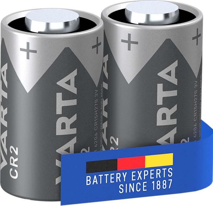 Produktbild Varta Photo Lithium (2 Stk., CR2, 920 mAh)