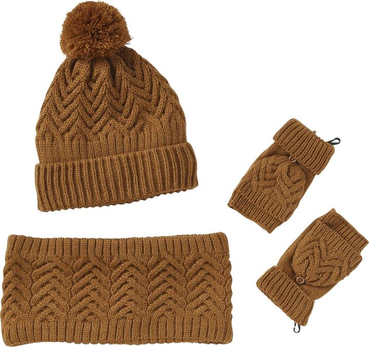 Produktbild Vertbaudet Jungen-Set: Mütze, Rundschal & Handschuhe